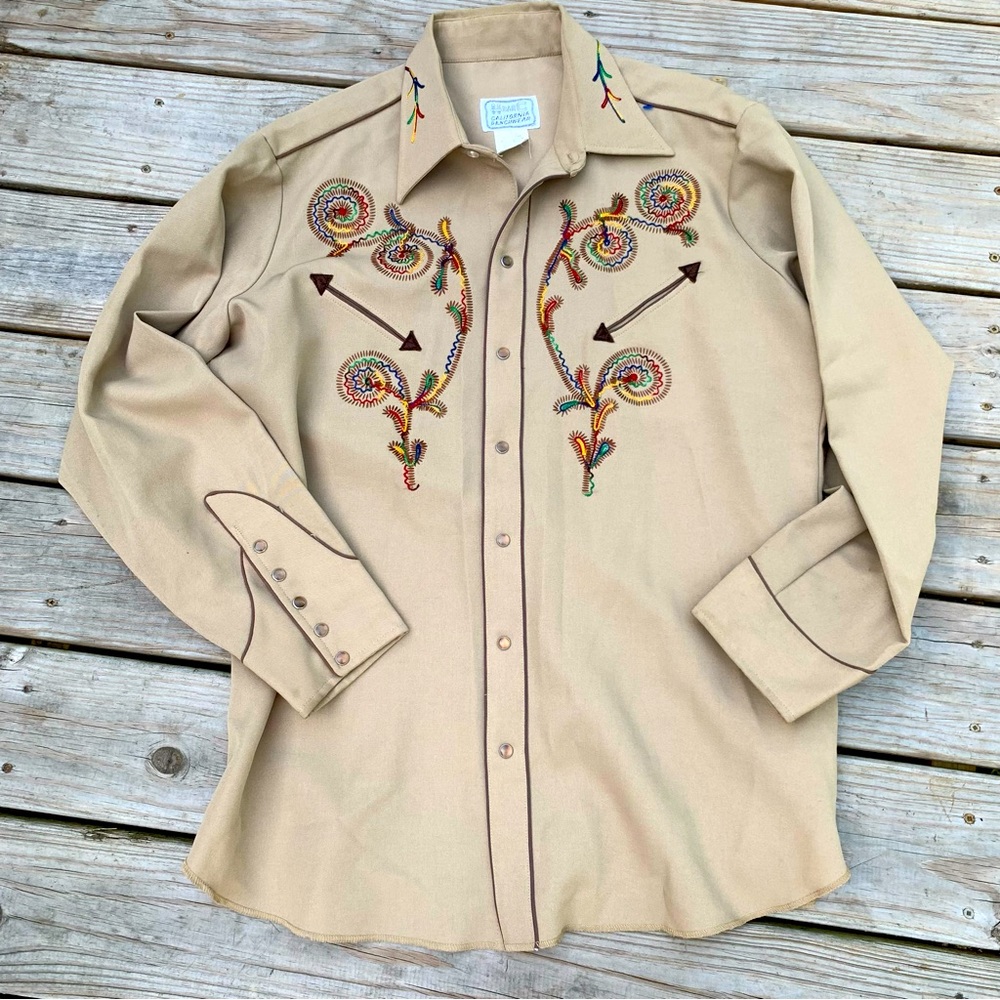 VINTAGE H Bar C California Ranchwear shirt